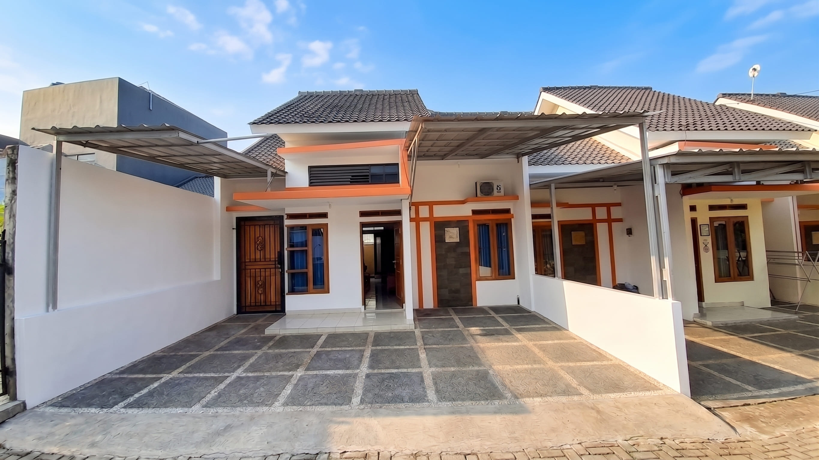 Rumah A tampak depan
